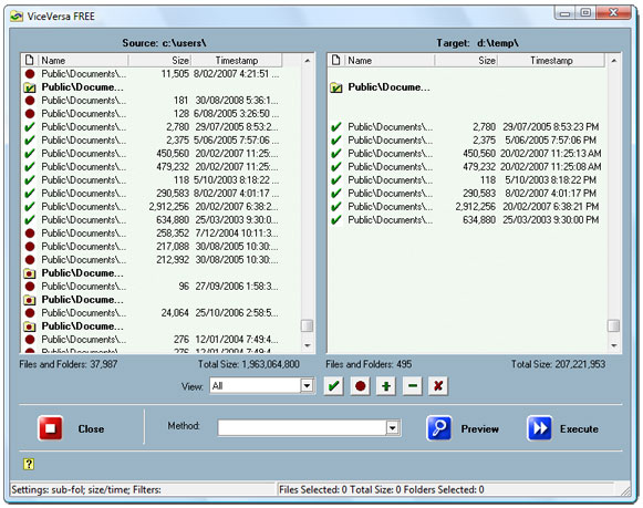 ViceVersa Free screenshot ViceVersa Free screenshot