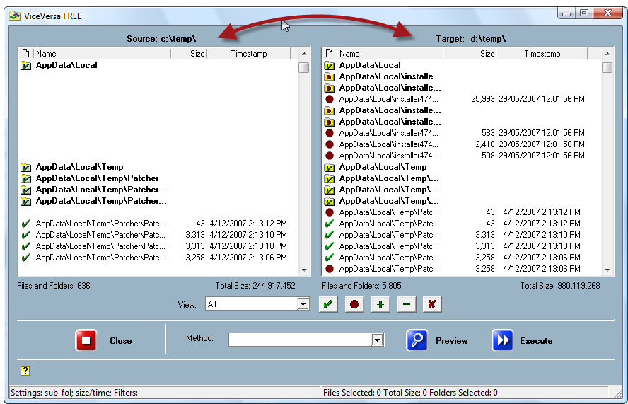 Free File Synchronization Software And File Backup Software 