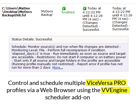 ViceVersa Schedulers